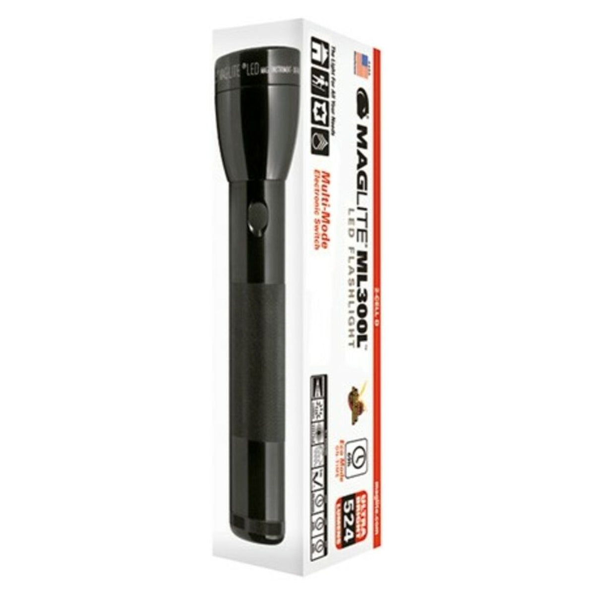 Linterna Maglite ML300L 2D · vista 2
