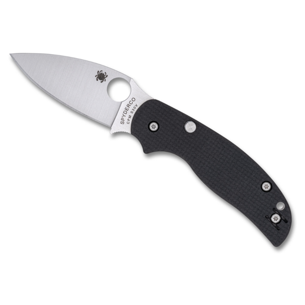 Navaja Spyderco Sage 6 Compression Lock CPM® S30V® con Botón de Liberación · vista 1