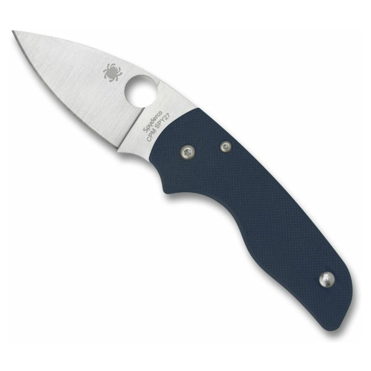 Navaja Spyderco Lil' Native G10 Cobalto · vista 2