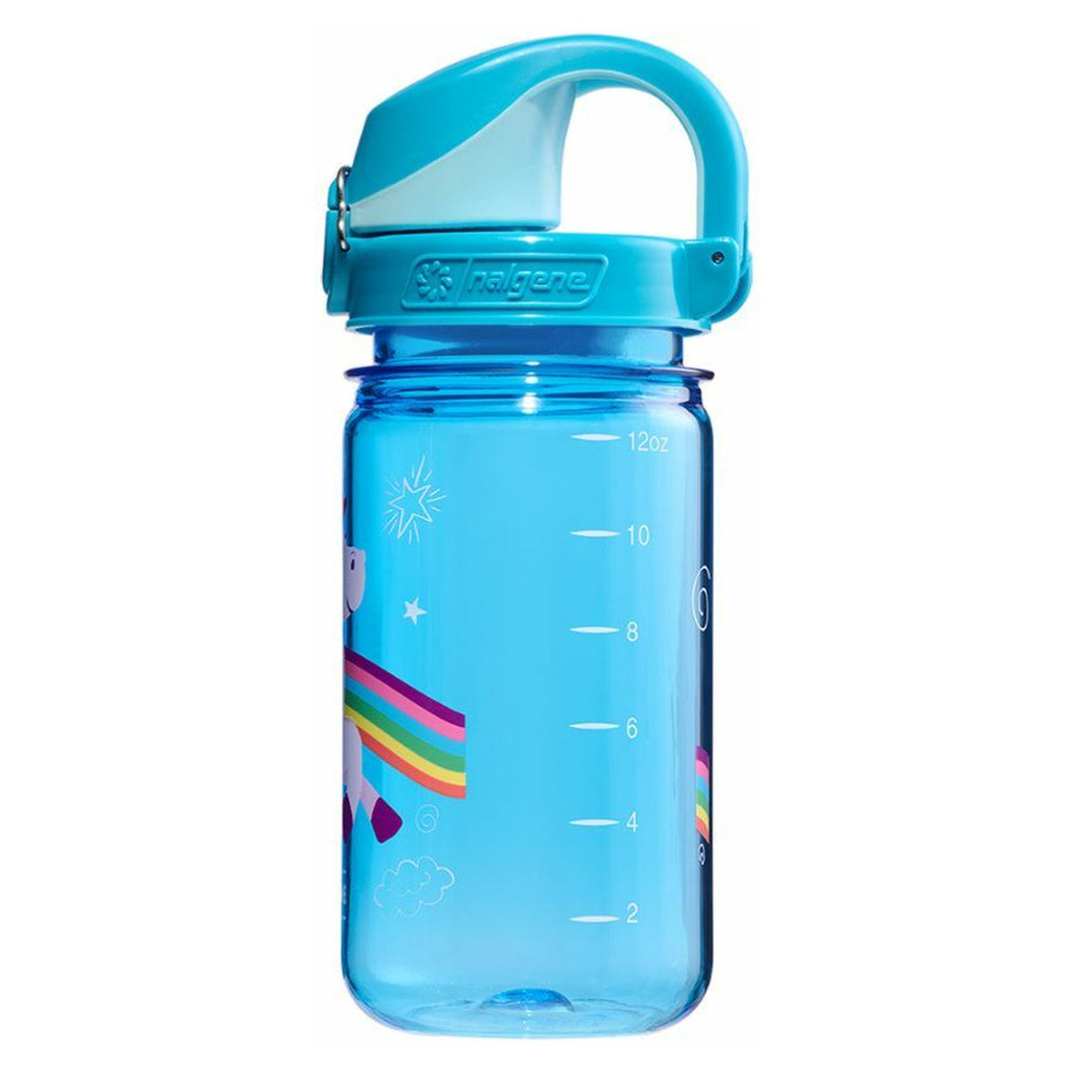 Botella reutilizable niños 350ml unicornio Nalgene OTF Sustain · vista 3