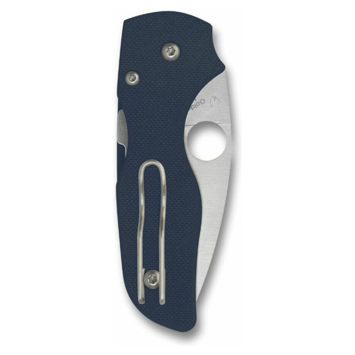 Navaja Spyderco Lil' Native G10 Cobalto · vista 3