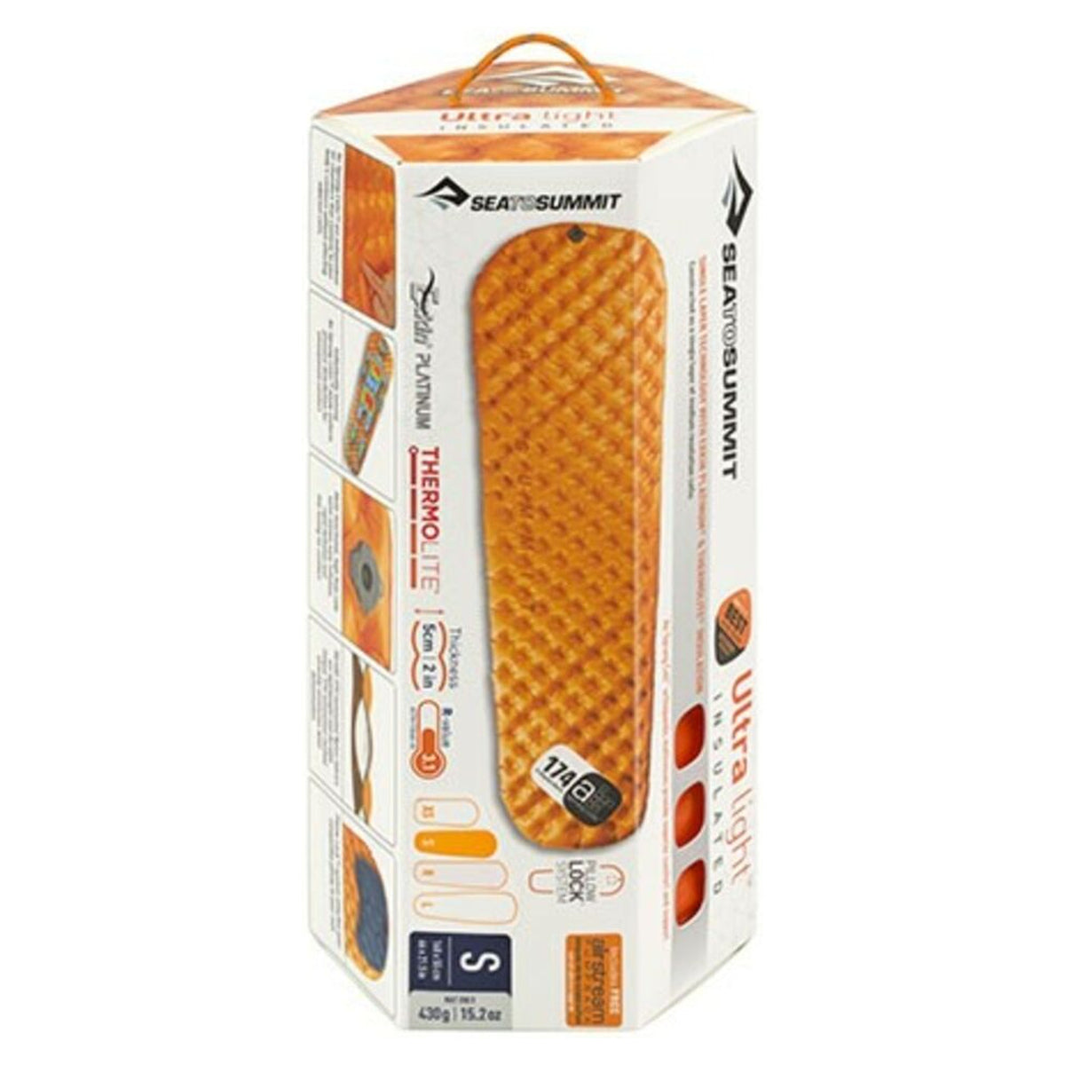 Colchoneta hinchable aislante Sea to Summit Ultralight · vista 22