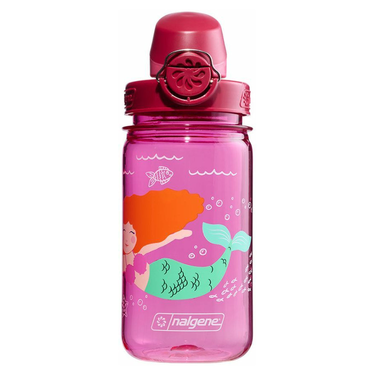 Botella reutilizable niños 350ml sirena Nalgene OTF Sustain · vista 1