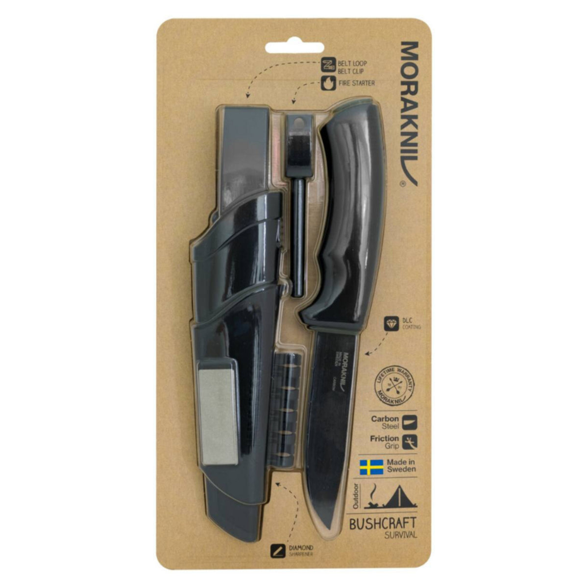 Cuchillo Morakniv Bushcraft Survival BlackBlade · vista 2