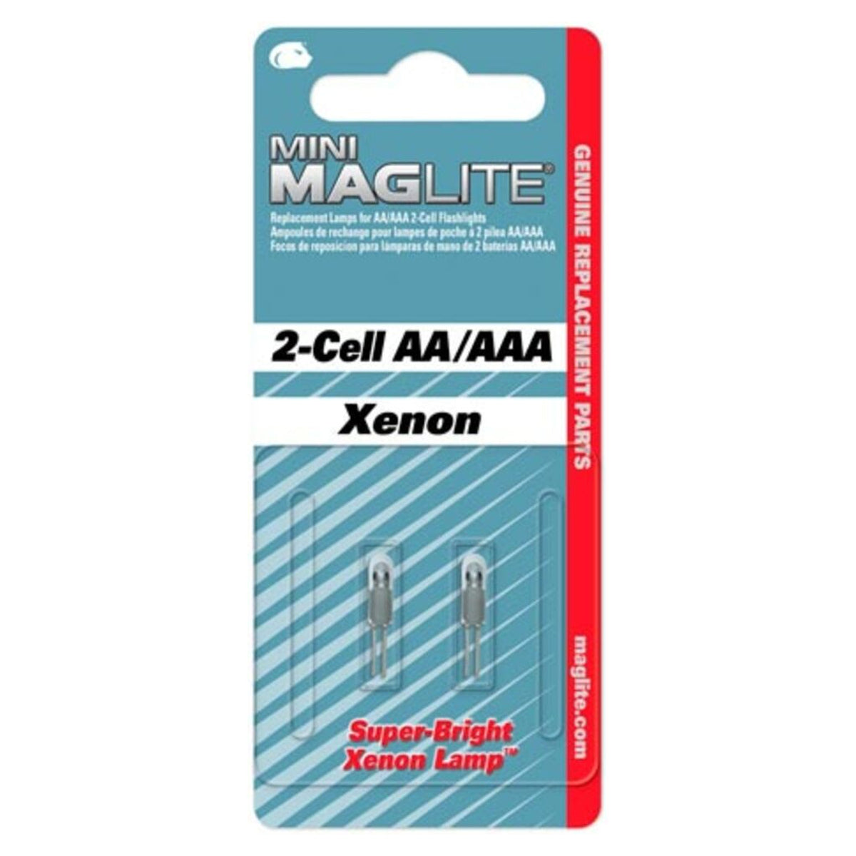 Bombillas de repuesto para linternas Maglite AA y AAA · vista 1