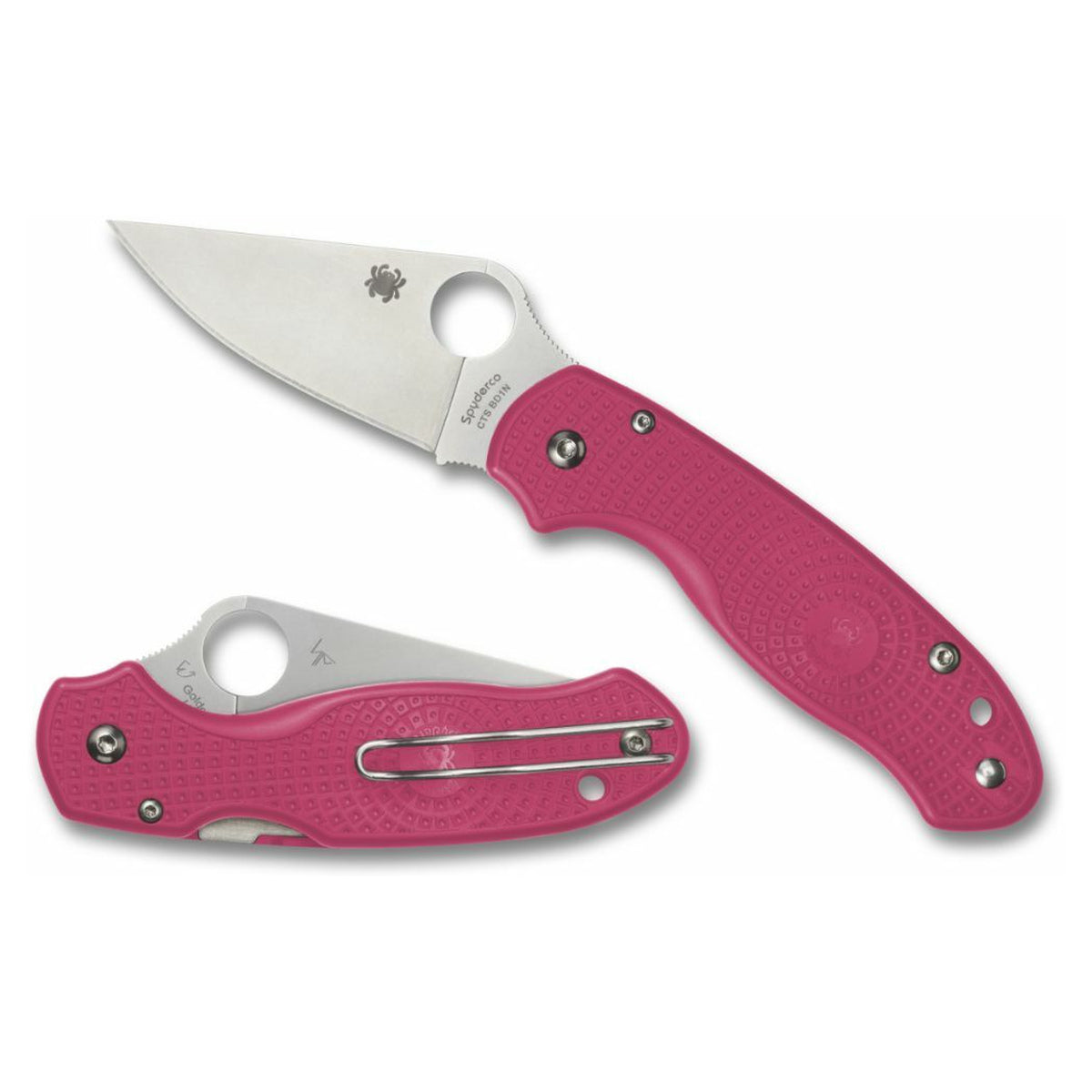 Navaja Spyderco Para® 3 Lightweight - Edición Living Beyond Breast Cancer · vista 1
