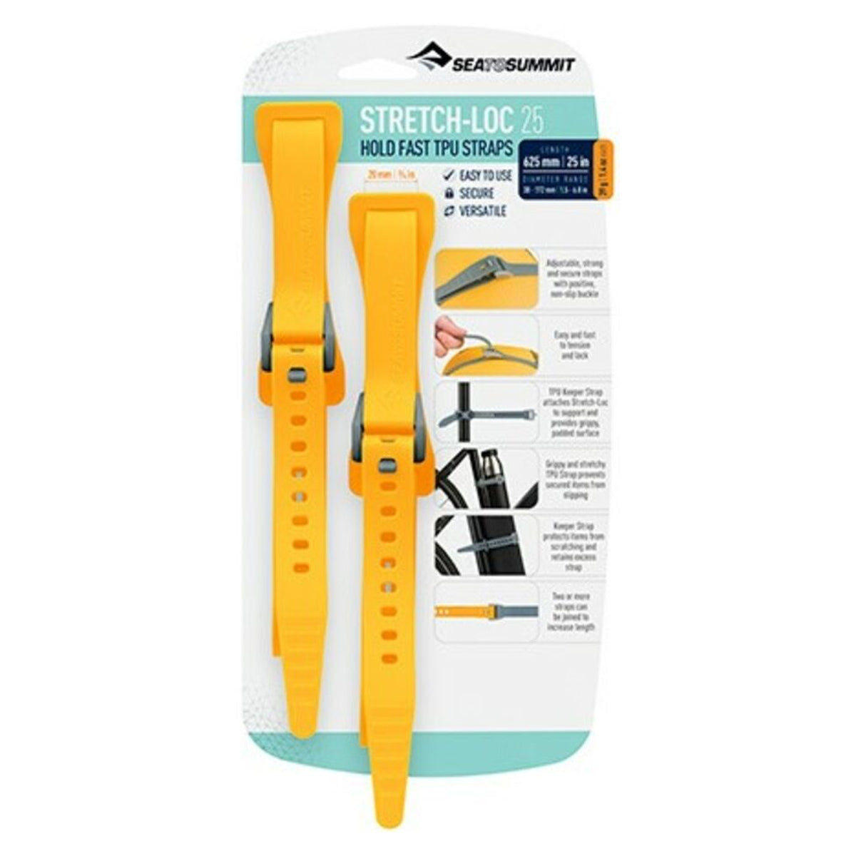 Correas Sea to Summit Stretch-Loc™ · vista 20