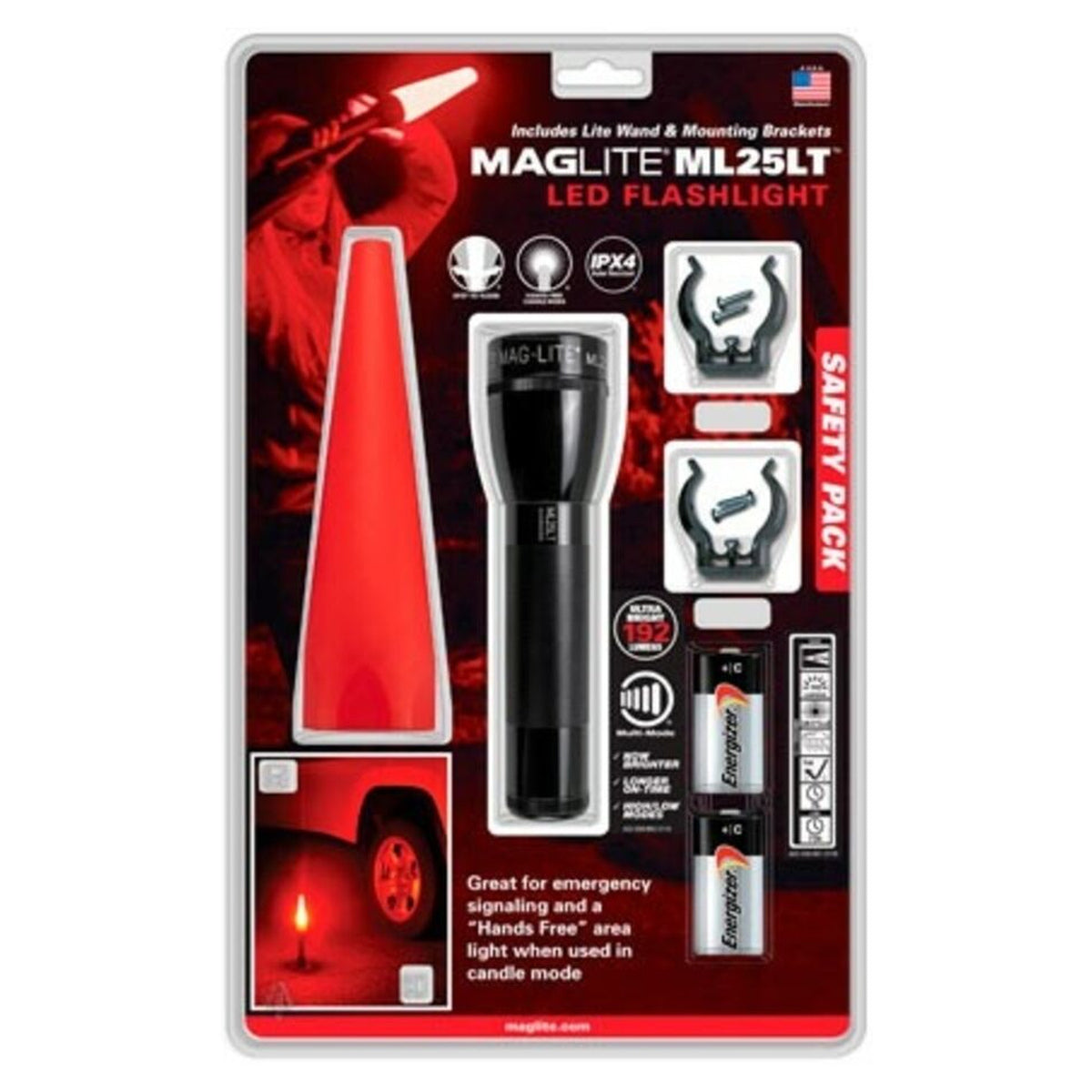 Equipo de seguridad con linterna Maglite ML25 · vista 1