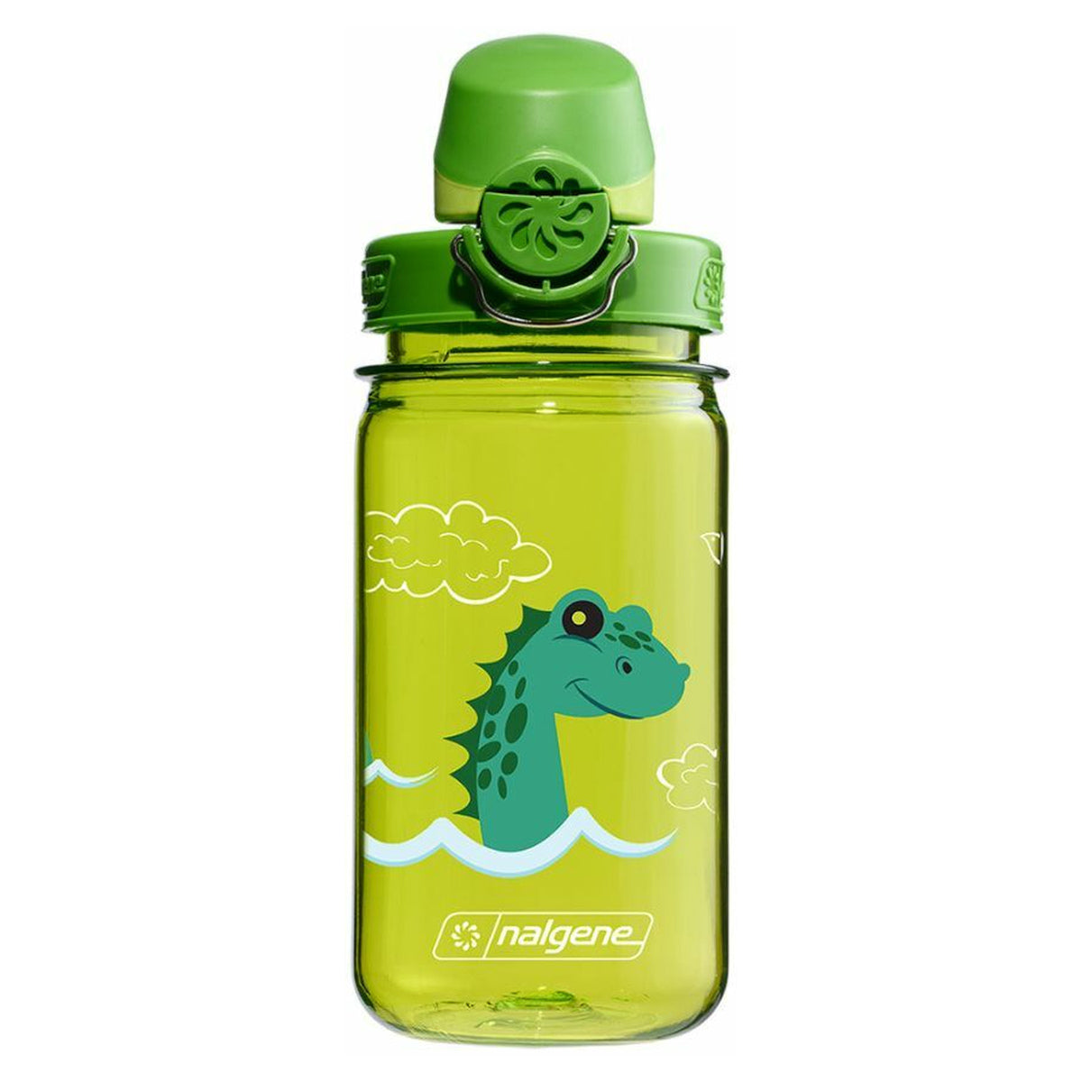 Botella reutilizable niños 350ml dragón Nalgene OTF Sustain · vista 1