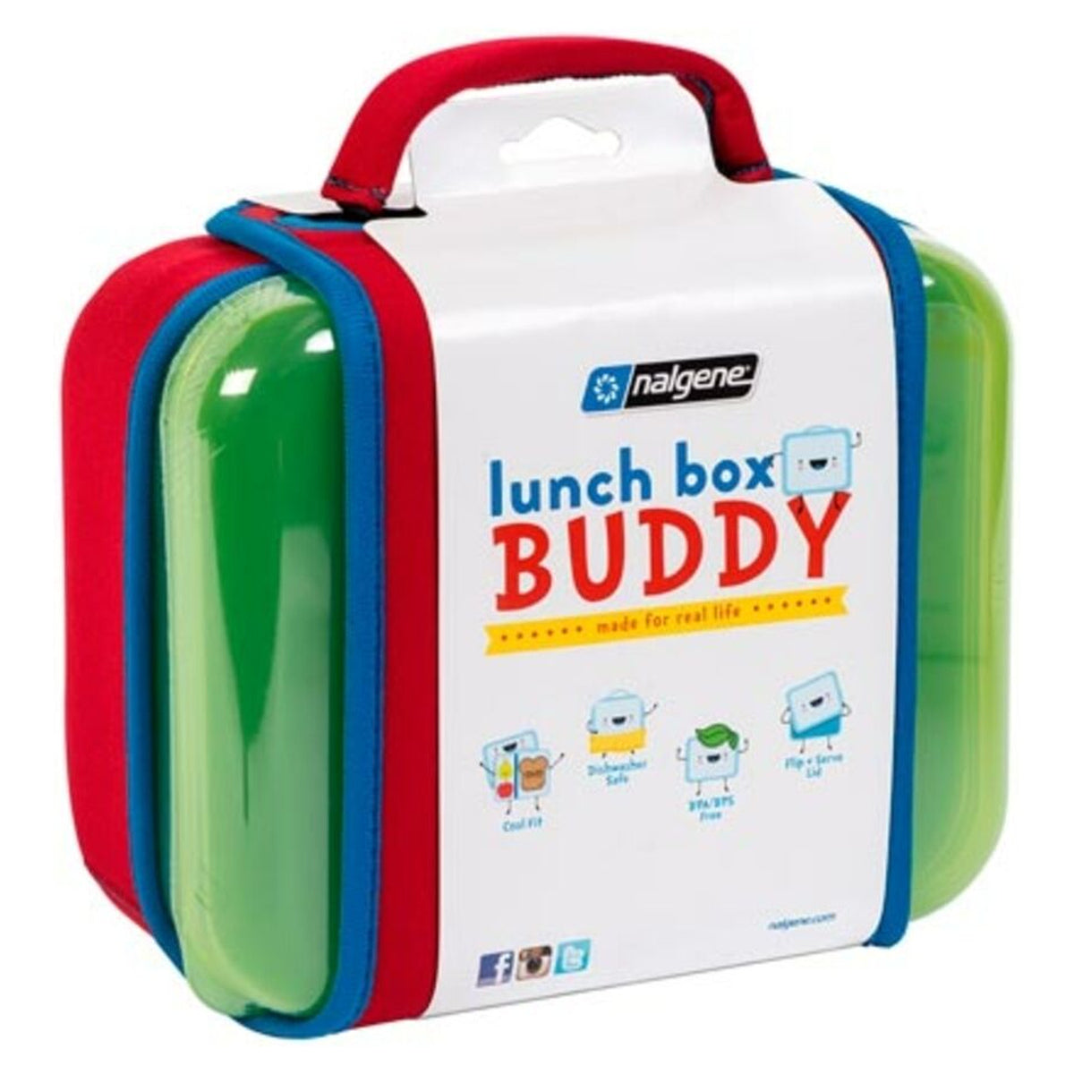 Fiambrera para niños roja Nalgene · vista 1