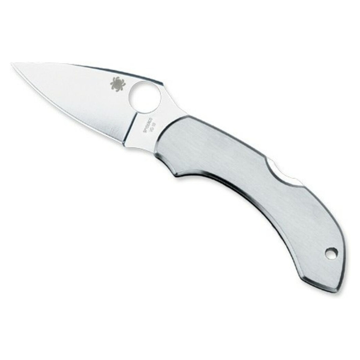 Navaja Spyderco Dragonfly Stainless con mango de acero · vista 1