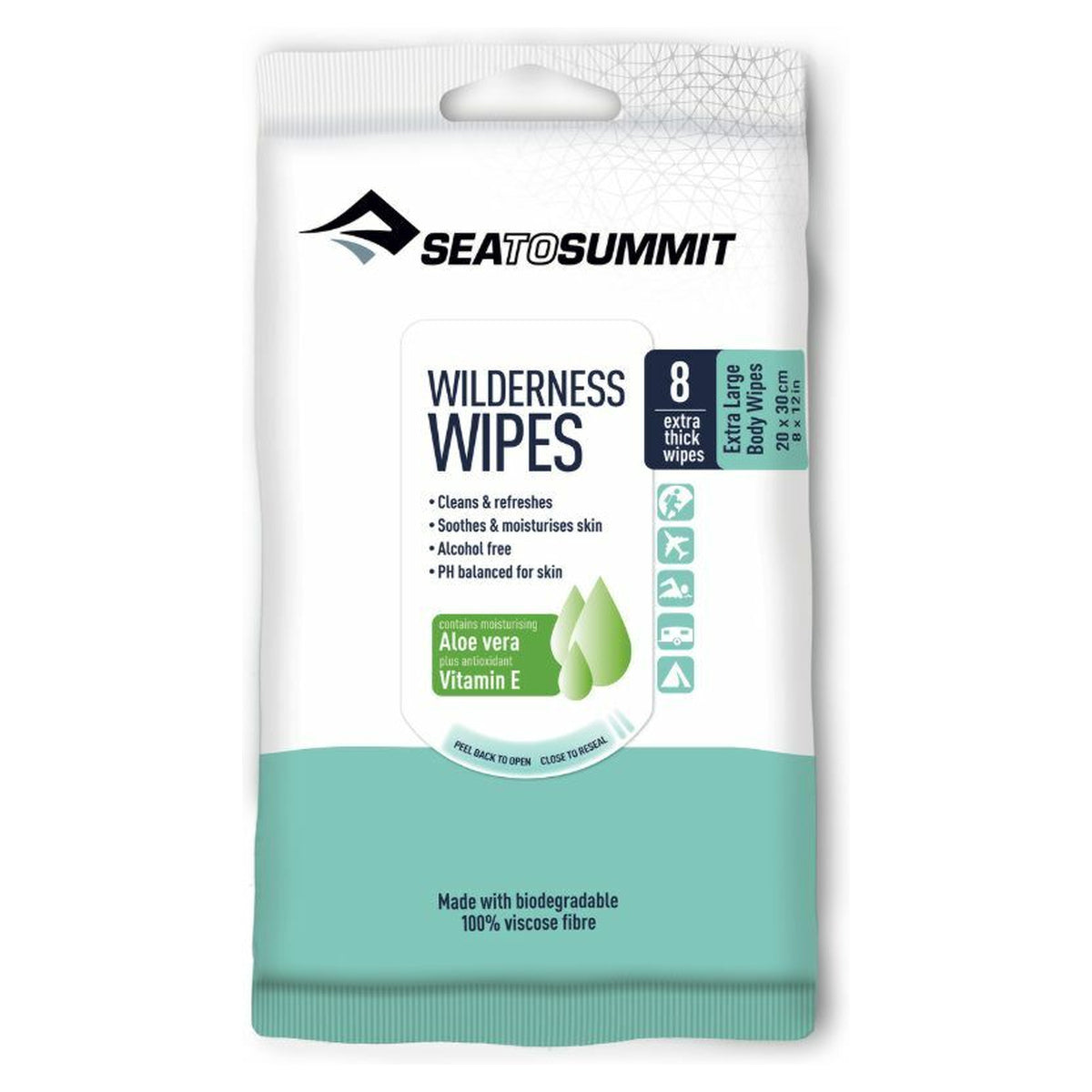 Toallitas biodegradables húmedas Sea to Summit Wilderness · vista 3