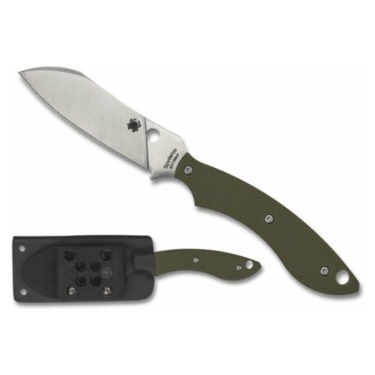 Cuchillo Spyderco STOK Punta Caída · vista 1