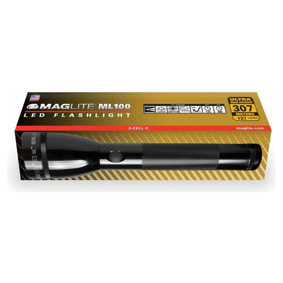 Linterna Maglite ML 100 LED · vista 1