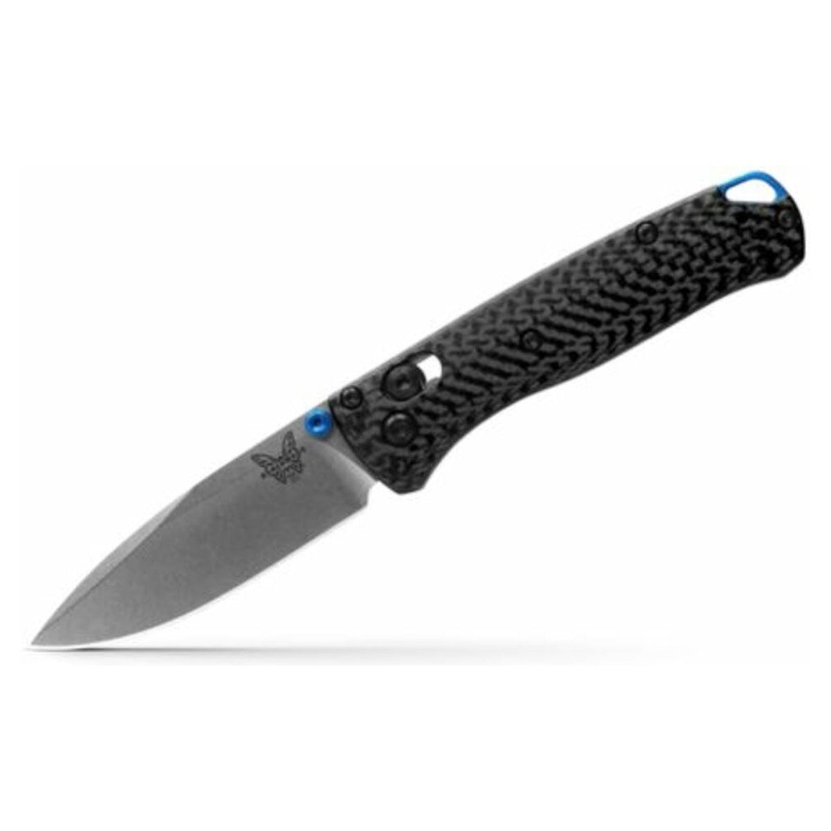 Navaja Benchmade Mini Bugout F. Carbono · vista 1