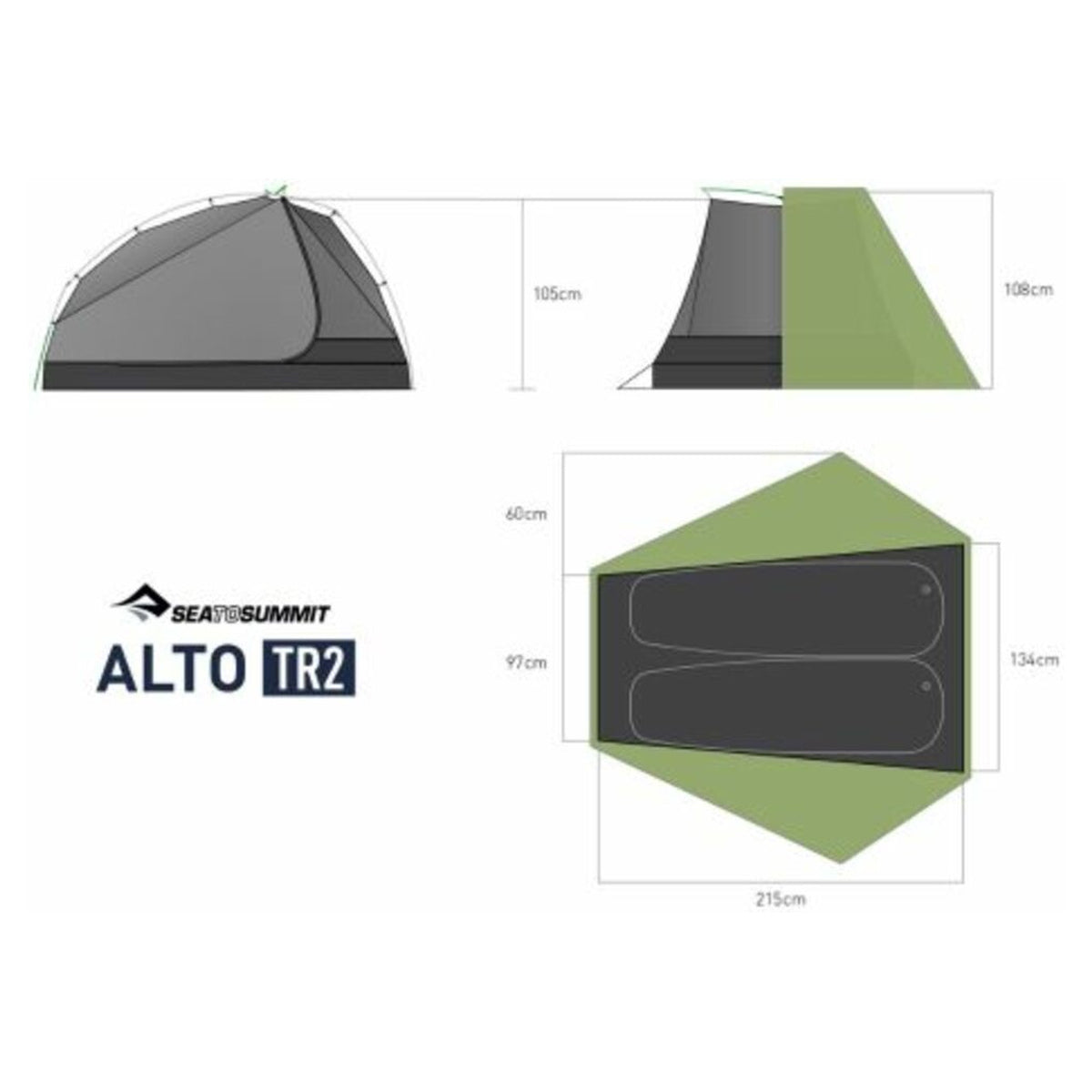 Tienda de campaña Sea to Summit Alto · vista 14
