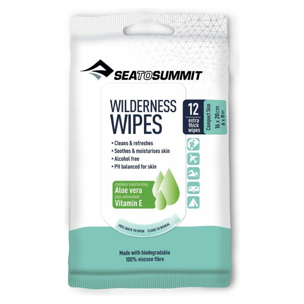 Toallitas biodegradables húmedas Sea to Summit Wilderness · vista 4