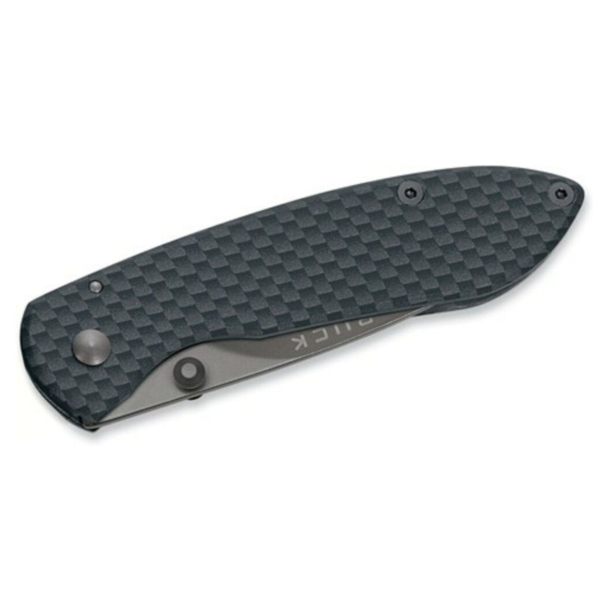 Navaja Buck 327 Nobleman mango fibra de carbono · vista 2