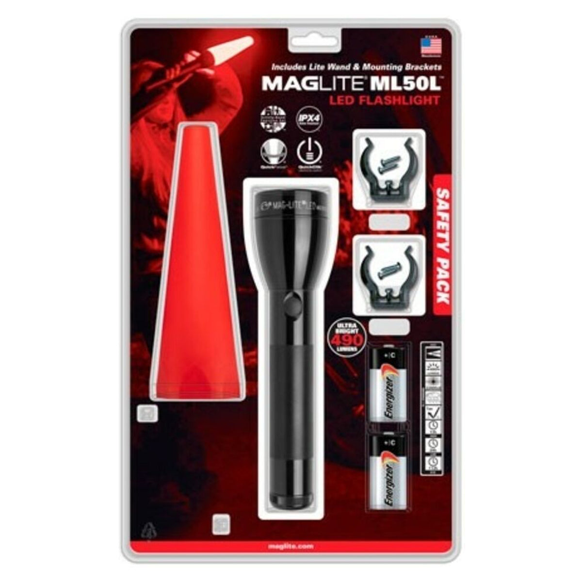 Equipo de seguridad con linterna Maglite ML50 · vista 1