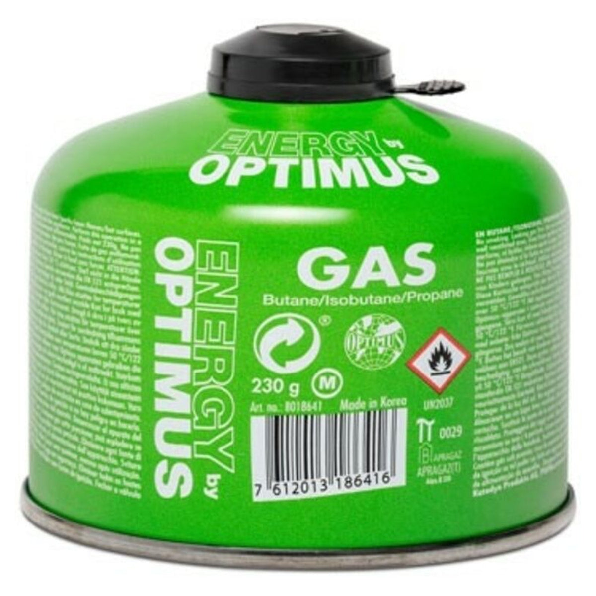 Cartucho de gas Optimus · vista 3