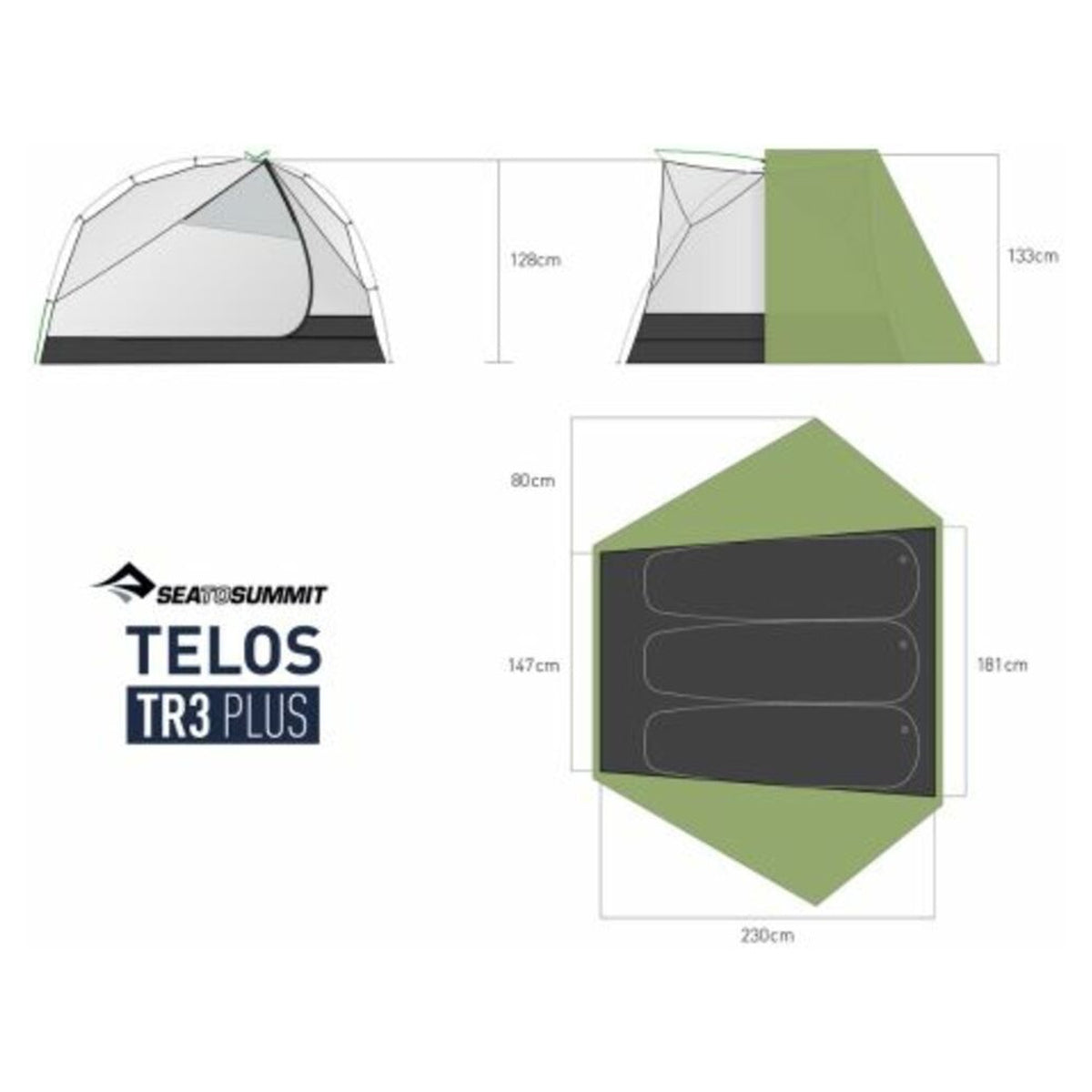 Tienda de campaña Sea to Summit Telos · vista 54
