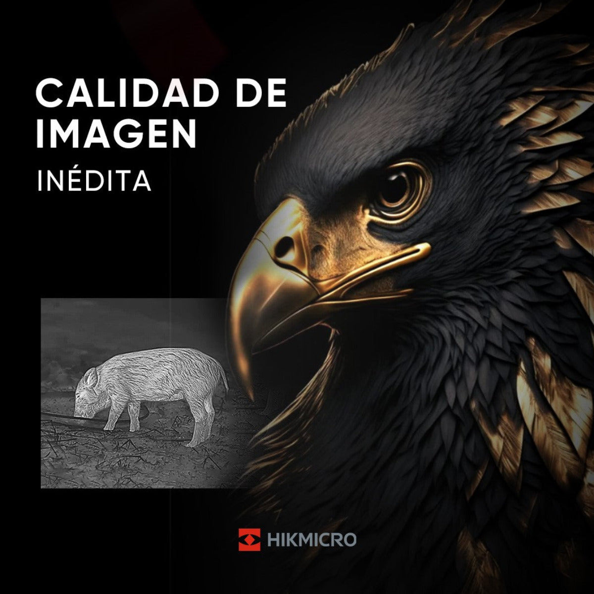 Monocular térmico Hikmicro Condor CH35L con telémetro