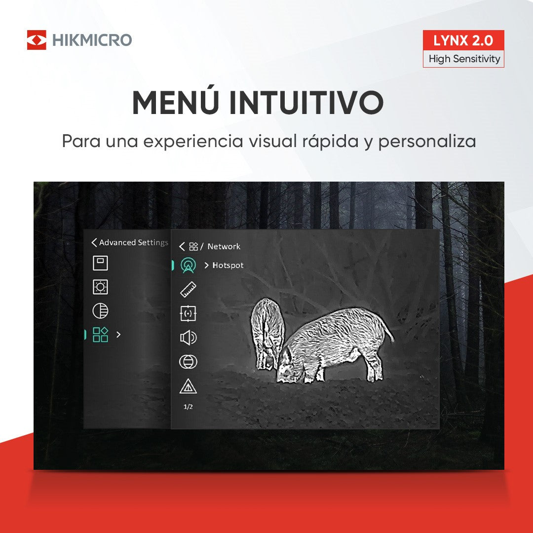 Monocular térmico Hikmicro LYNX Pro LH15 2.0